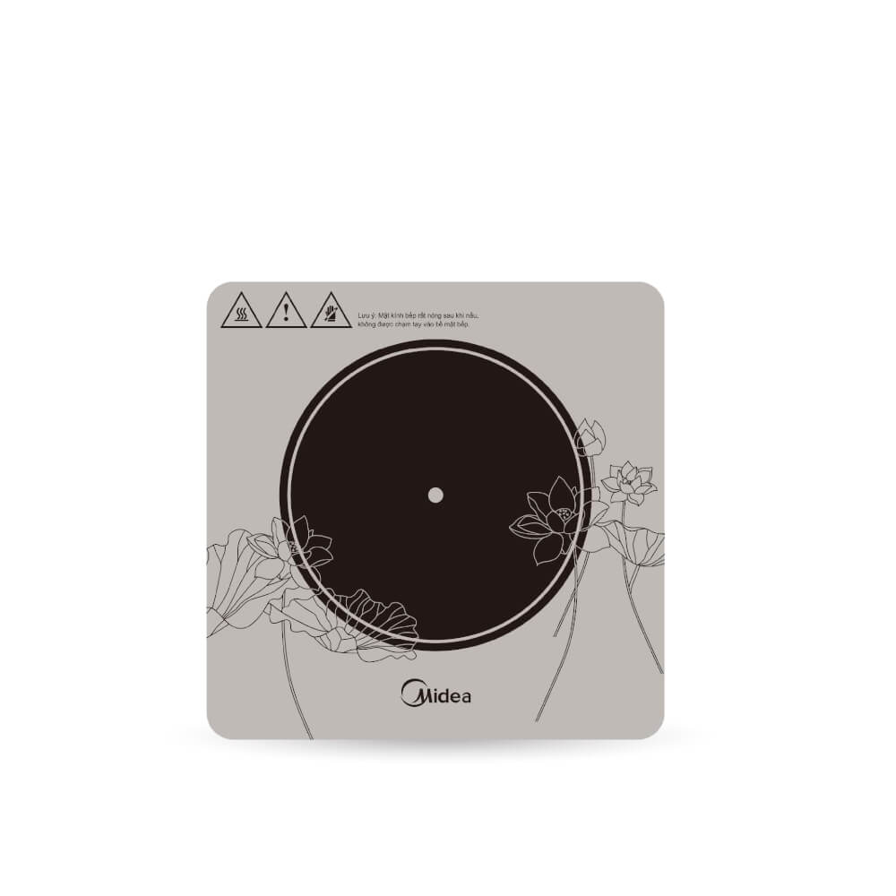  เตาแม่เหล็กไฟฟ้า Midea COOKKY1600series รุ่น MIC160K0AGN สีทอง